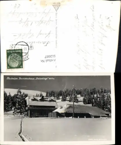 612687,Foto Ak Köflach Stubalpe Touristenhaus Salzstiegl Winteransicht