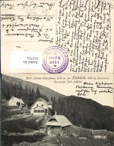 612753,Karl Lehner-Schutzhaus Stuhleck Steinhaus a. Semmering pub P. Ledermann