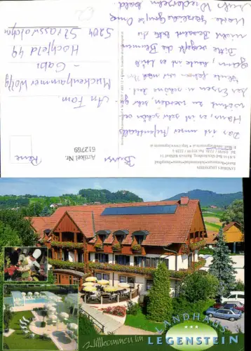 612769,Mehrbild Ak Bad Gleichenberg Landhaus Legenstein Schwimmbad