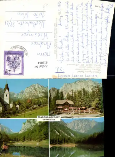 612814,Mehrbild Ak Tragöß-Oberort Gasthof Pension Seehof