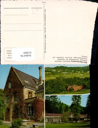 612820,Mehrbild Ak Bad Gleichenberg Kurhaus