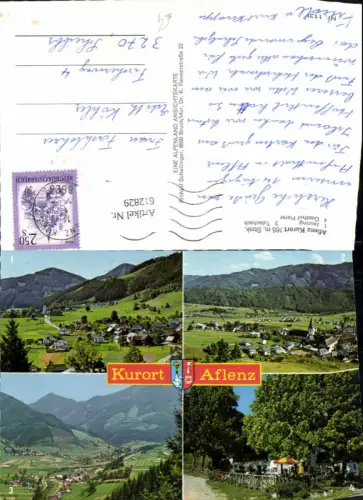 612829,Mehrbild Ak Kurort Aflenz Jauring Tutschach Gasthof Pierer