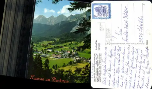 612856,Ramsau a. Dachstein m. Torstein Hoher Dachstein Türlspitz