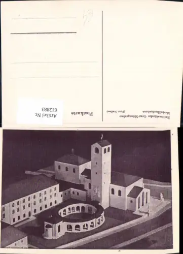 612883,Fatimakirche Graz Münzgraben Modellaufnahme
