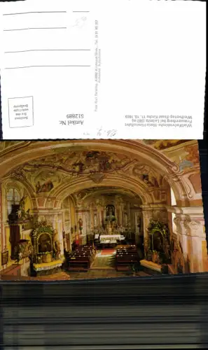 612889,Frauenberg Leibnitz Wallfahrtskirche Maria Himmelfahrt Innenansicht