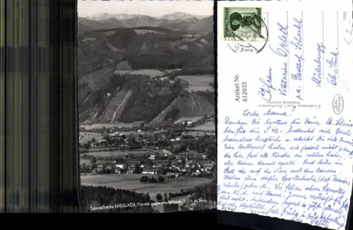 612933,Foto Ak Krieglach Mürztal geg. Hochschwab