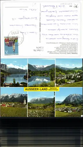 613474,Mehrbild Ak Grundlsee Altaussee m. Dachstein Mitterndorf m. Grimming Tauplitz