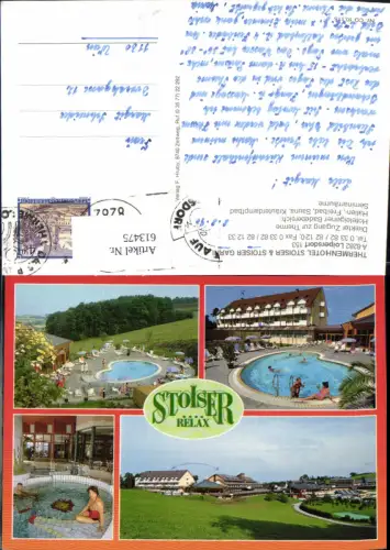 613475,Mehrbild Ak Loipersdorf Thermenhotel Stoiser u. Stoiser Garni Schwimmbad