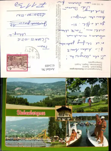 613489,Mehrbild Ak Stubenberg a. See Stubenbergsee Segeln Camping