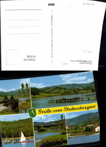 613508,Mehrbild Ak Stubenberg a. See Stubenbergsee Segeln Segelboot