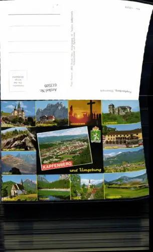 613509,Mehrbild Ak Kapfenberg u. Umgebung Erzberg Turnau Seewiesen Hochschwab