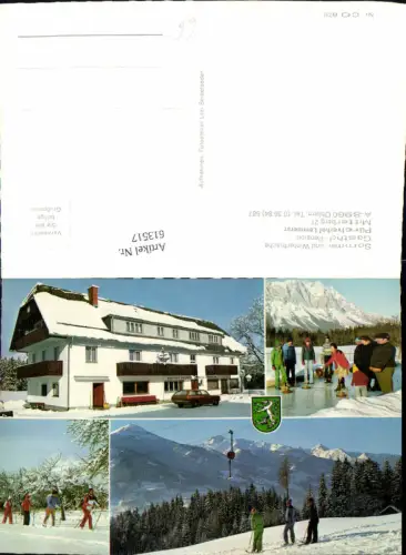 613517,Mehrbild Ak Öblarn Pürcherhof Lemmerer Wintersport Langlaufen Ski Schi