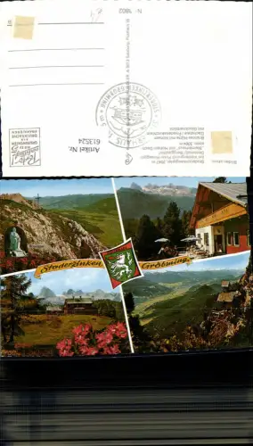 613524,Mehrbild Ak Gröbming Stoderzinkengipfel Steinerhaus Brünner-Hütte Dachstein Friedenskirchlein
