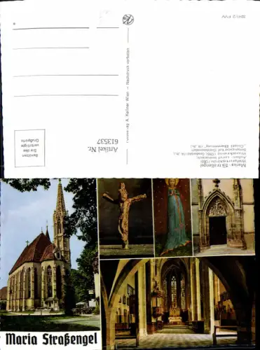 613537,Mehrbild Ak Gratwein Maria Straßengel Wallfahrtskirche Kirche Wurzelkreuz