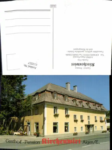 613557,Aigen i. Ennstal Kirchenwirt Gasthof Pension