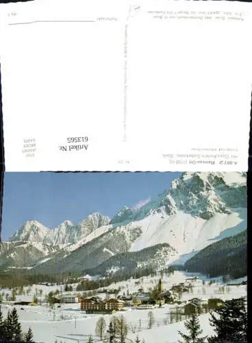 613565,Ramsau a. Dachstein m. Dachstein Südwänden Winteransicht