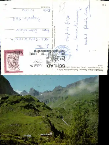 613567,Schladming Schladminger Tauern Preintalerhütte m. Greifenstein
