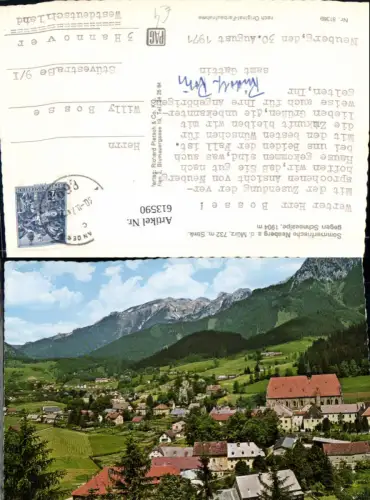 613590,Neuberg a. d. Mürz geg. Schneealpe