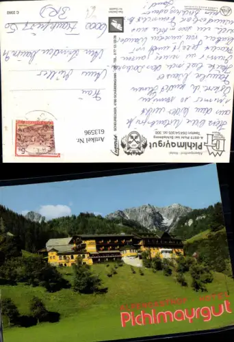 613596,Pichl b. Schladming Alpengasthof Hotel Pichlmayrgut