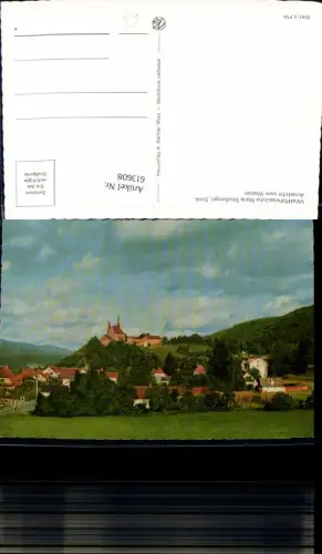 613608,Wallfahrtskirche Maria Straßengel Ansicht v. Westen