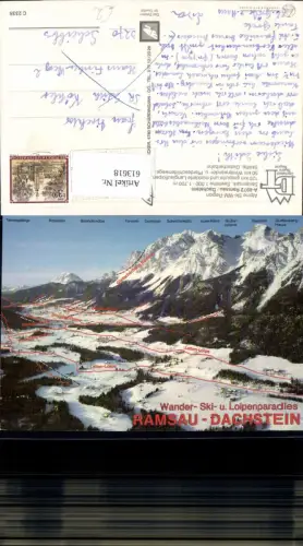 613618,Ramsau a. Dachstein Wander-Ski- u. Loipen Karte