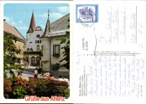 613634,Kurort Aflenz Dorfmotiv