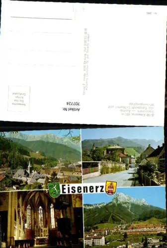 707724 Mehrbild AK Eisenerz Ansichten