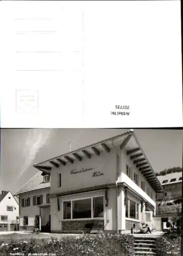 707735 Foto AK Mariazell St Sebastian Franziskusheim Ansicht Außen