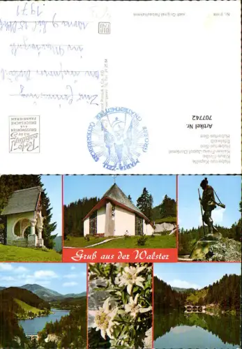 707742 Mehrbild AK Mariazell Walster Klaus-Kirche Hubertus-See Kaiser Franz-Josef-Denkmal
