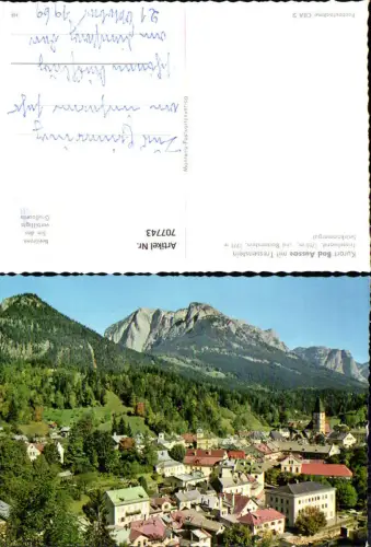 707743 Bad Aussee mit Tressenstein Trisselwand
