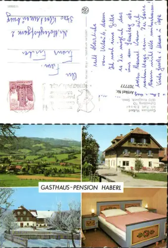 707777 Mehrbild AK Krieglach Gasthaus Haberl Ansichten