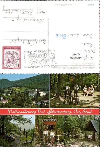 707955 Mehrbild AK Bad Gleichenberg Waldwanderweg