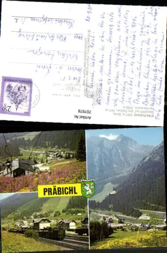 707978 Mehrbild AK Präbichl Sessellift auf d. Polster Reichenstein