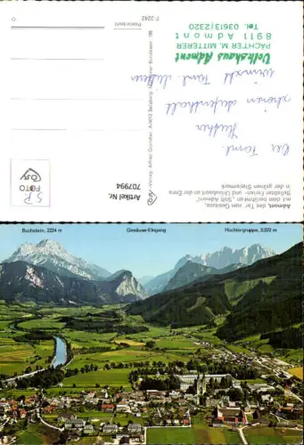 707994 Admont mit Stift Admont Totale