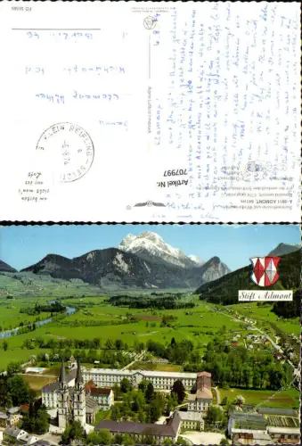 707997 Admont mit Stift Admont Ansicht pub Alpine Luftbild FÖ 55565