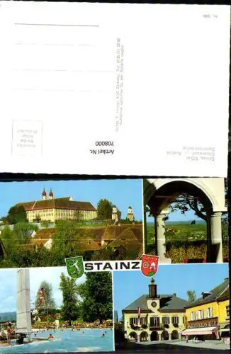 708000 Mehrbild AK Stainz Kaufhaus Ulz Freibad