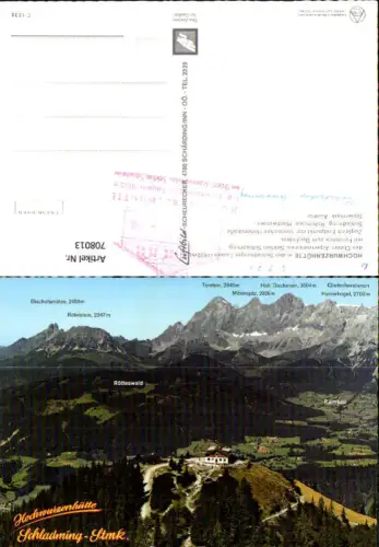 708013 Luftbild Schladming Rohrmoos Hochwurzenhütte
