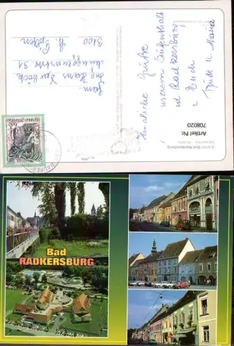 708020 Mehrbild AK Bad Radkersburg Ortsansichten