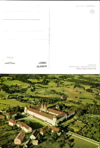 708027 Fliegeraufnahme Benediktiner-Abtei Seckau pub Alpine Luftbild FÖ 52416