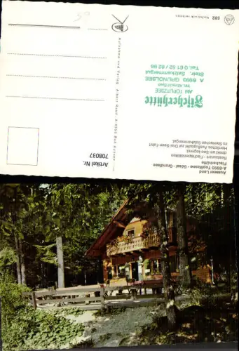 708037 Ausseer Land Toplitzsee Gössl Grundlsee Fischerhütte