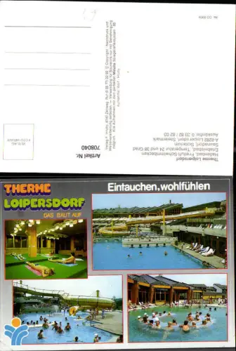 708040 Mehrbild AK Therme Loipersdorf Schwimmbad