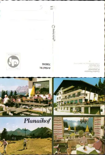708046 Mehrbild AK Schladming Gasthof Pension Planaihof Wandern Gipfelkreuz