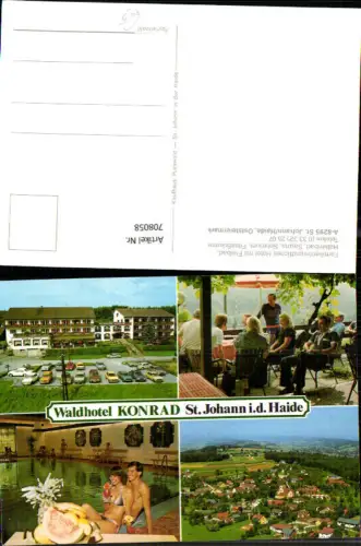 708058 Mehrbild AK St Johann in der Haide Waldhotel Konrad