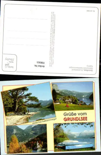 708063 Mehrbild AK Grundlsee Ausseerland Ansichten