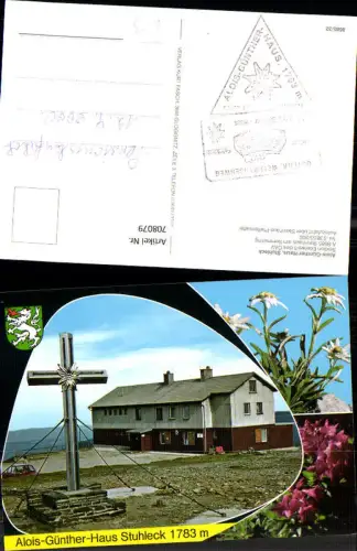 708079 Mehrbild AK Steinhaus am Semmering Alois-Günther-Haus Stuhleck Edelweiß