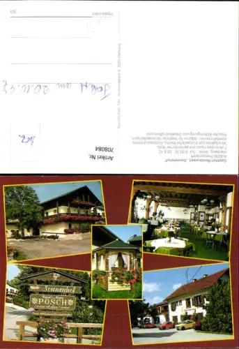 708084 Mehrbild AK Penzendorf Gasthof Restaurant Sonnenhof
