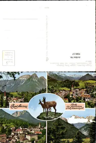 708137 Mehrbild AK Bad Aussee geg. Sarstein Totes Gebirge Trisselwand u. Hohen Dachstein