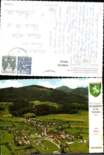 708139 Fliegeraufnahme Fladnitz a. d. Teichalpe pub Alpine Luftbild FÖ 59346