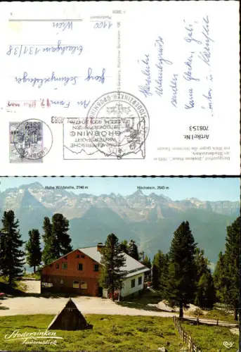 708153 Gröbming Berggasthof Steiner-Haus am Stoderzinken