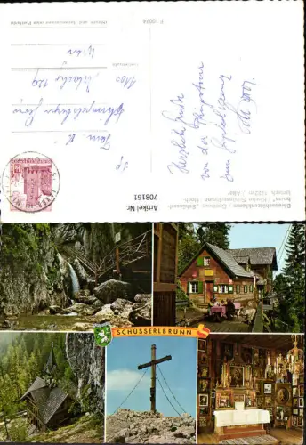 708161 Mehrbild AK Gasthaus Schüsserlbrunn Bärenschützklamm Breitenau am Hochlantsch